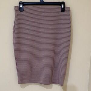 Charlotte Russe Mauve Royal pink Ribbed women’s Pencil Pull on Body-cone size M
